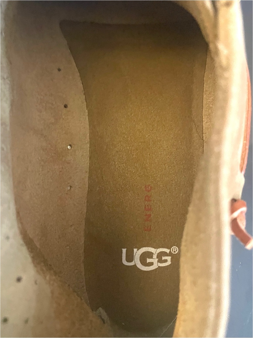 UGG Beach Moc Chukka Full Grain Washable Leather Carmel Color Size 11.5 - Picture 6 of 10